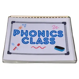Phonics Class Activity Book to Learn Phonics Parent Guide Reusable books reading books with kids kids books reading beginner reading books for kids