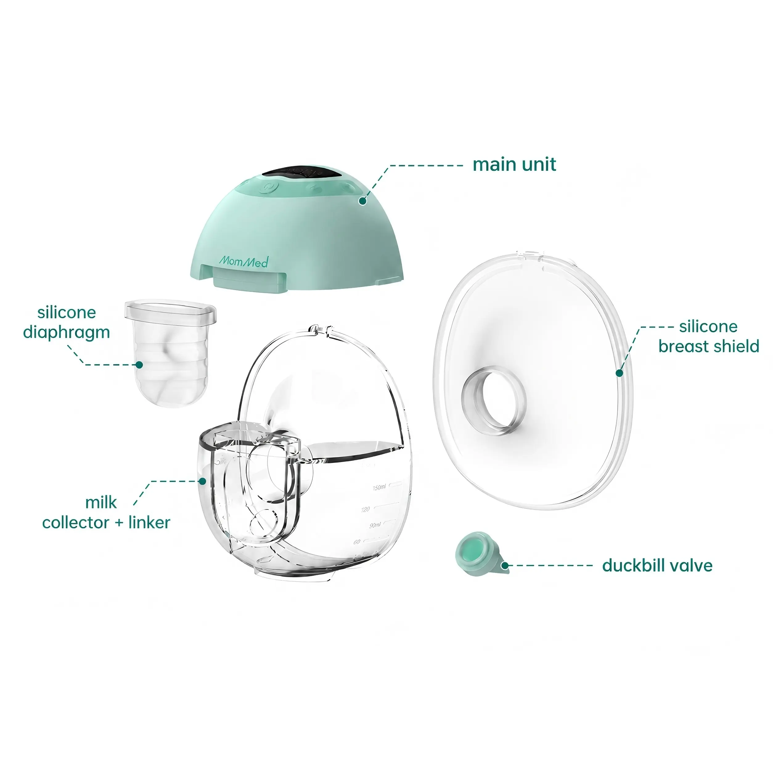 MomMed S33 Luma Breast Pump Accessories tiktokshopbacktoschool MomMed S33 Luma Breast Pump Accessories tiktokshopbacktoschool