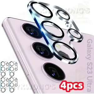 KAYKWONG'S Four-Pack Camera Lens Protector Film for Samsung Galaxy S25 Ultra/s26/s26 Plus, Super Thin Tempered Glass, Anti-Scratch, 9h Hardness