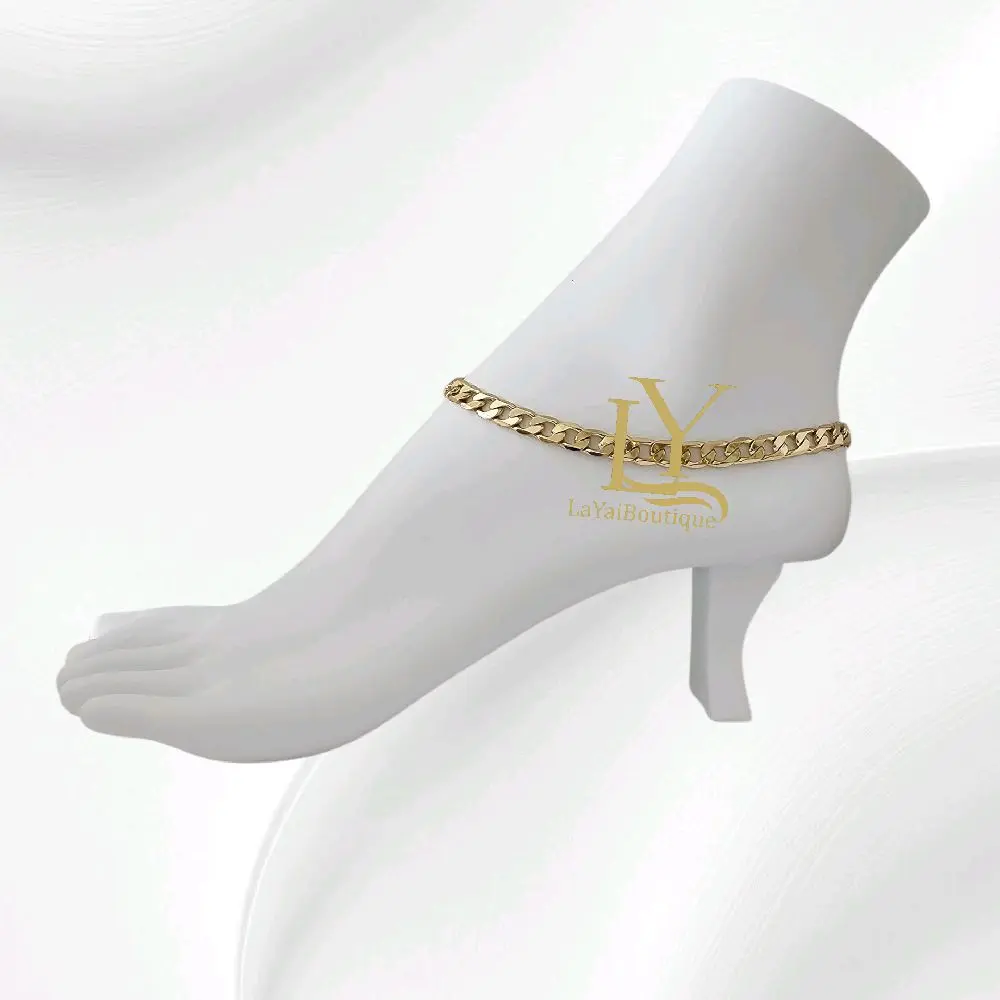 LaYaiBoutique #1082 Women's Anklets 14k Gold Plated HIGH QUALITY
