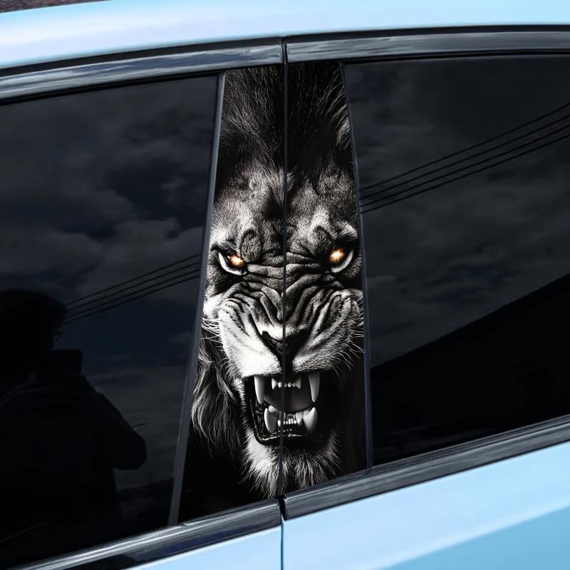 Premium Heavy Duty Vinyl Car Decal Sticker - Ultra Scratch Resistant Waterproof UV Anti-Fade, Self-Adhesive Permanent Universal Multi-Size, All Exterior Auto Decor for Car Body Window Bumper Hood Vehicle Accessories