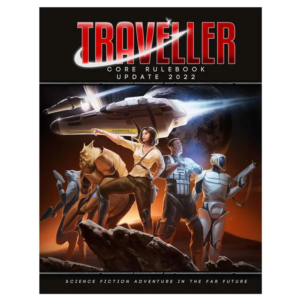 Mongoose Publishing, Traveller Core Rulebook Update 2022 Roleplaying Game, Tabletop Games