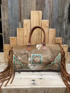 Gorgeous Cowhide Duffle Bag!