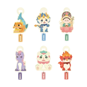 SONG CHAO De Shou Gong Fragrance Card Set - 6-Piece Car Air Freshener with Long-Lasting Scent & Odor Eliminator