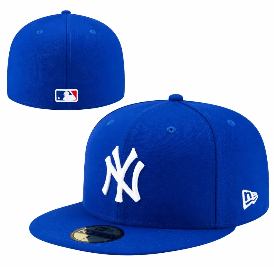 New Era 59FIFTY MLB Fitted Hat - Authentic Baseball Caps for LA Dodgers, NY Yankees & Boston Red Sox