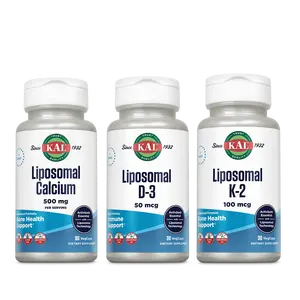 Liposomal Calcium, D-3, & K-2 Bundle