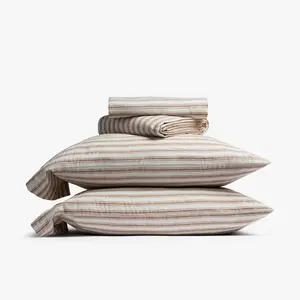 Relaxed Linen Stripe Sheet Set - Parachute Relaxed Linen Stripe Sheet Set - Parachute