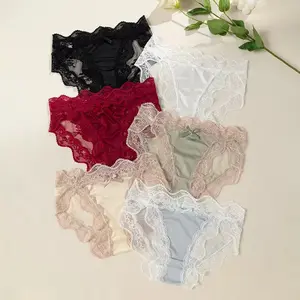 6 packs of women's low-rise underwear, seamless, daily comfort, elegant fashion underwear, seamless bikini low-rise underwear must-have Valentine's Day gift, women's underwear, comfortable and breathable, warm and close-fitting,  w Leggings Smooth panties