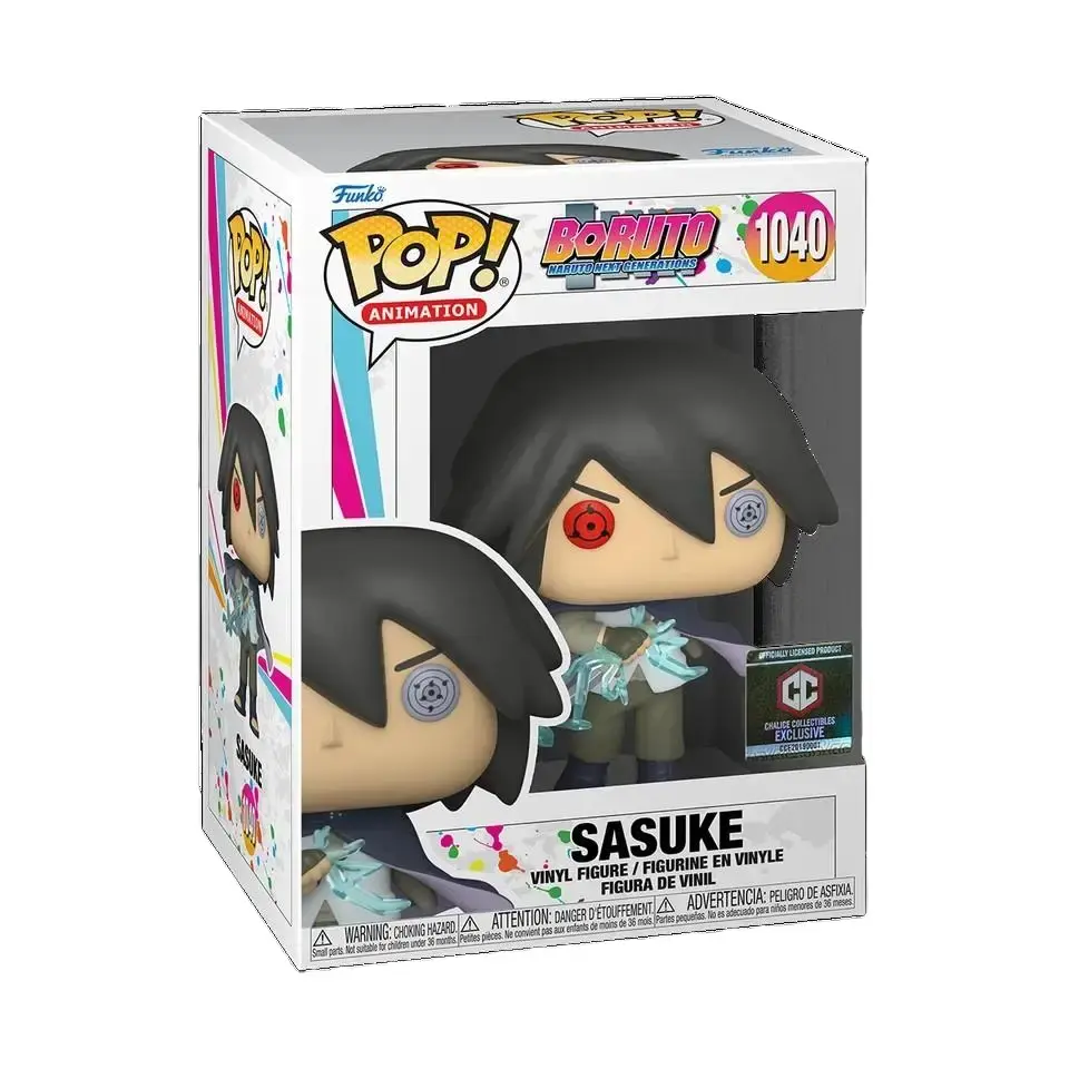 Funko Boruto: Naruto Next Generations Sasuke 1040 Chalice Vinyl Figure, Anime Series Collectible, Vinyl Material Figurine
