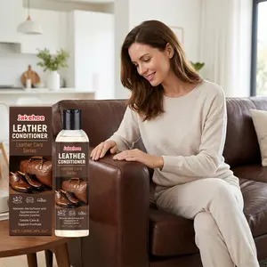 Leather Care Cream (120ML), Lanolin Leather Conditioner, Softening & Daily Maintenance, Ideal for Leather Care