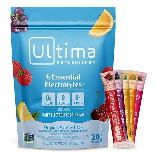 Ultima Replenisher Original Variety Electrolyte Packets, 20 Stickpacks