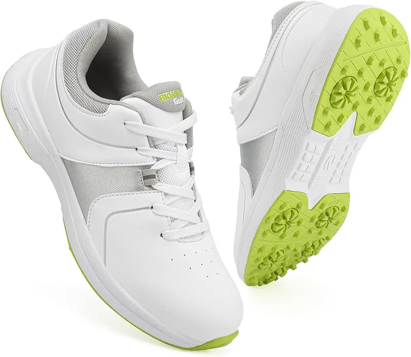 Golf Shoes Mens Waterproof Professional Outdoor Spiked Golf Cleats for Men