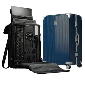 Ramble Destination Travel Trunk & Portable Office Pack - The Complete Mobile Office, Packed in One Case -  TSA-Compliant for Lawyers & Business Travelers