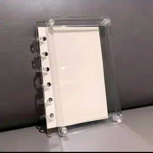 Acrylic DIY Notebooks - High-Quality Paper, Compact Design, Ideal for Note-taking and Creative Writing