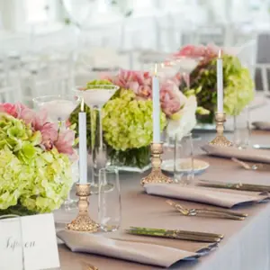 Crystal Candlestick Set 3 Pieces, Amber Diamond Cone Holder, Vintage Long Wax Stand, Table Centerpiece Decor, Home Decoration, Valentine's Day, Wedding, Party