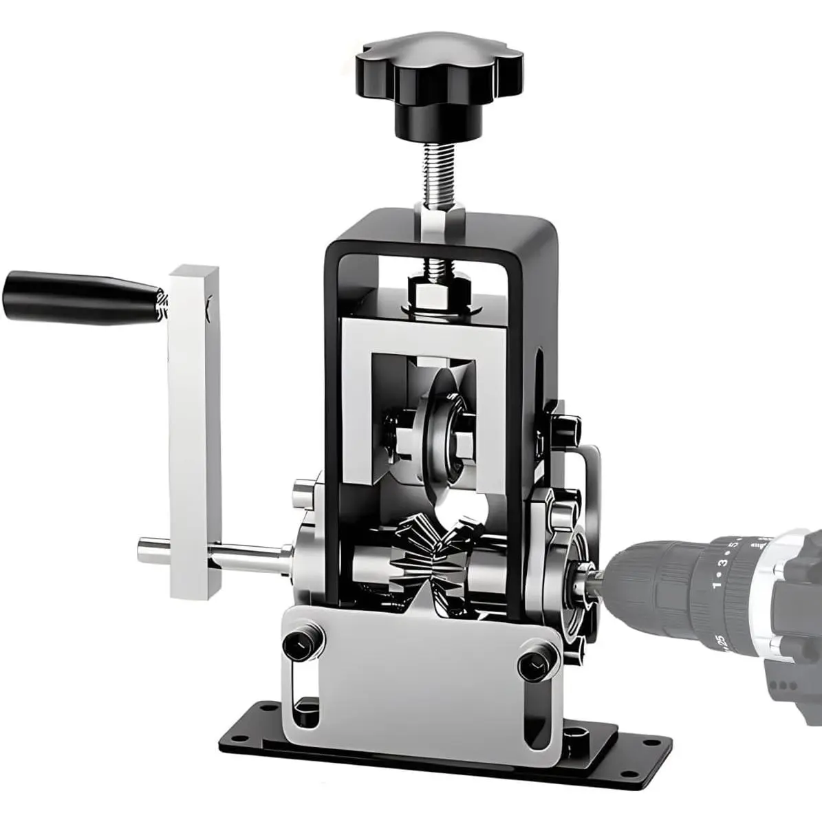 Automatic Copper Wire Stripper Machine, Pelador de  Electrico, Drill , Wire Stripper Machine, Maquina Peladora de  - Efficiently Strip Cables from 1-25mm with Ease