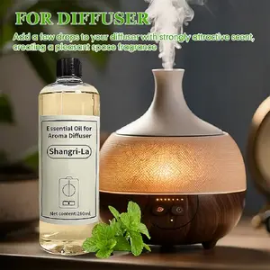 8.8 ounces Natural Home Fragrance and Hotel Office Aroma - Aroma Diffuser Supplement Pack, with five scents for long-lasting fragrance. Purifies air and is suitable as a gift for women on special occasions