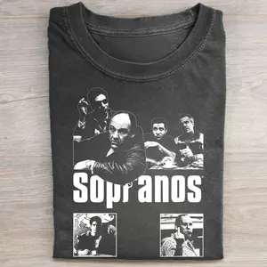 Vintage Tony Sopranos Graphic Tee - The Sopranos Movie Shirt - Iconic Mafia Gang Shirt - James Gandolfini - Italian Mafia Shirt - Mobster Crime Drama Shirt - Movie Lover Gifts