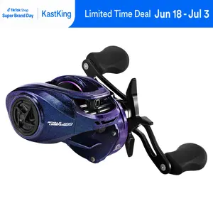 【Summer Wins】 KastKing Royale Legend Pro Baitcasting Reel & Bass Rod (Sold Separately) – AutoMag Braking, 16lb Drag, 8.0:1, IM7 Graphite Rod, Fuji Guides, 5.5oz Fishing Rod Set Fishing Lure SummerVibes