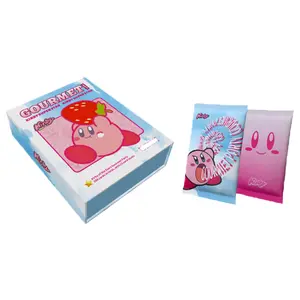 Kirby of the Stars RIP LIVE CCG Card Gourmet Edition Collectible Trading Card Featuring Kirby with Strawberry Design