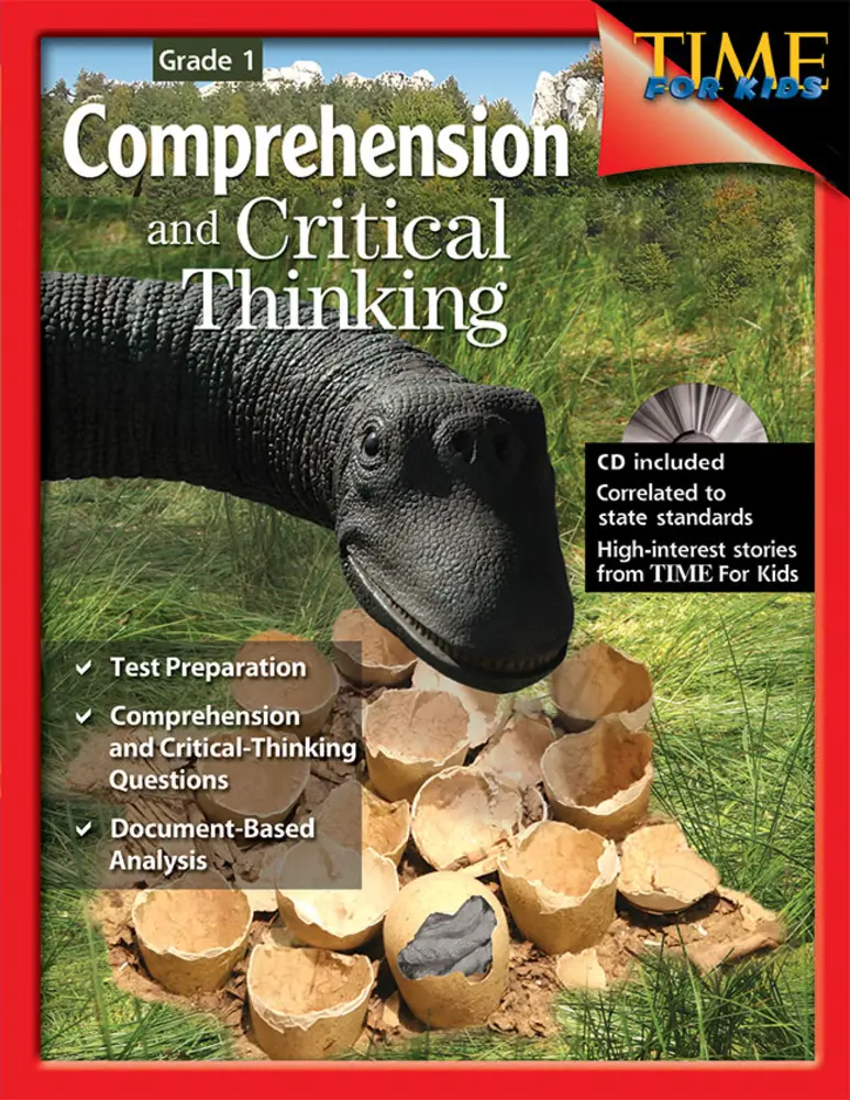USED Book - Comprehension and Critical Thinking Grade 1 [With CDROM] by Perlman Greathouse, Lisa (Paperback) - english