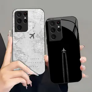 Suitable for [Galaxy S21 Fe 5g] high-end phone case🤩，a wide variety of airplane designs are available, offering a sophisticated and minimalist aesthetic，drop-resistant and fingerprint-proof YM99