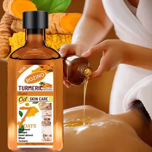 Rozino Turmeric Oil Super Skin Care Formula 100g Unisex 7 Days Benefits for Skin Health Natural Ingredients