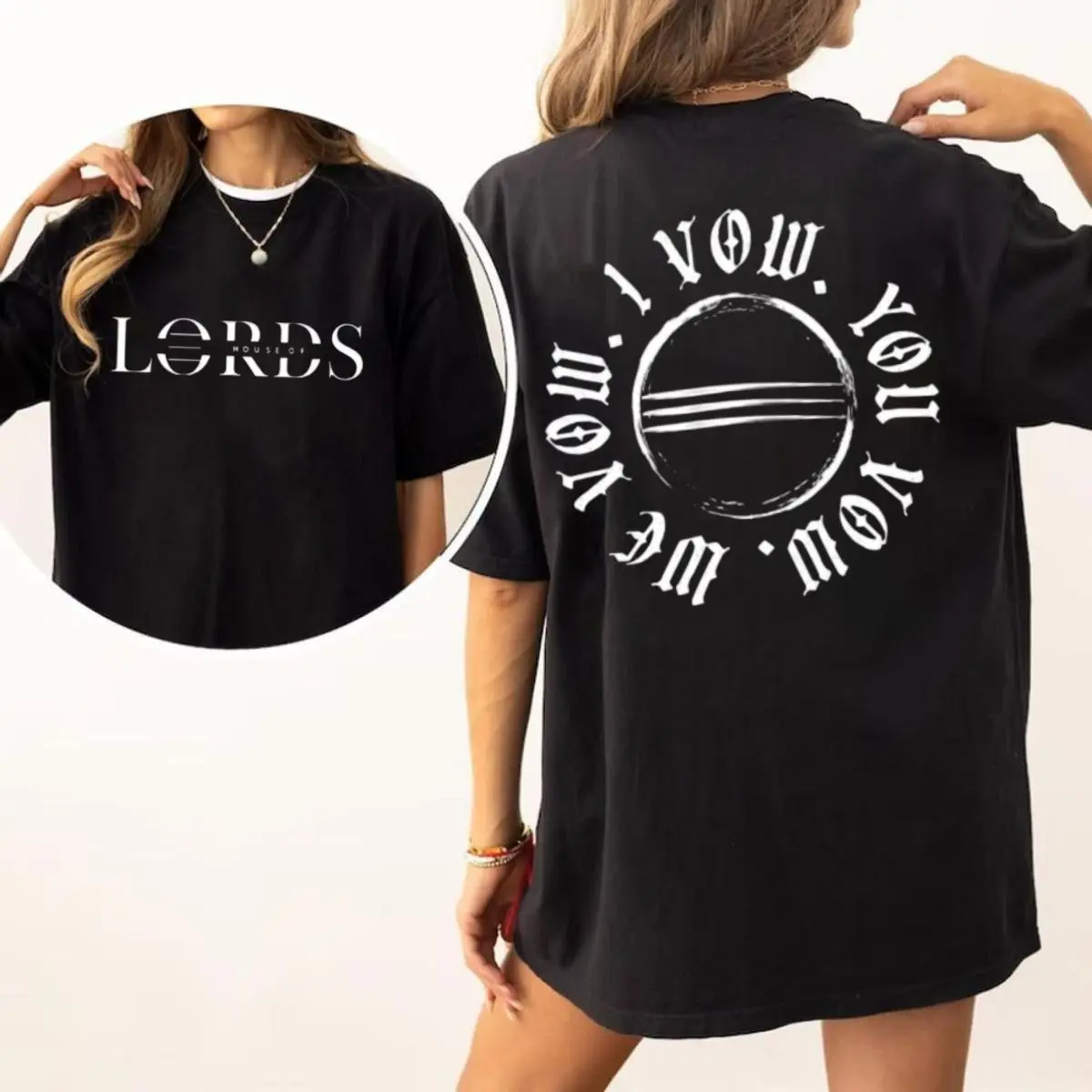 The Lords Series Book Shirt,I Vow You Vow We Vow Sweatshirt, Barrington University Hoodie, The Ritual Sweatshirt, Shantel Tessier, Unisex Sweater Pullover Tee