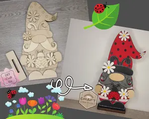 DIY Lady Bug Shelf Sitter #30035