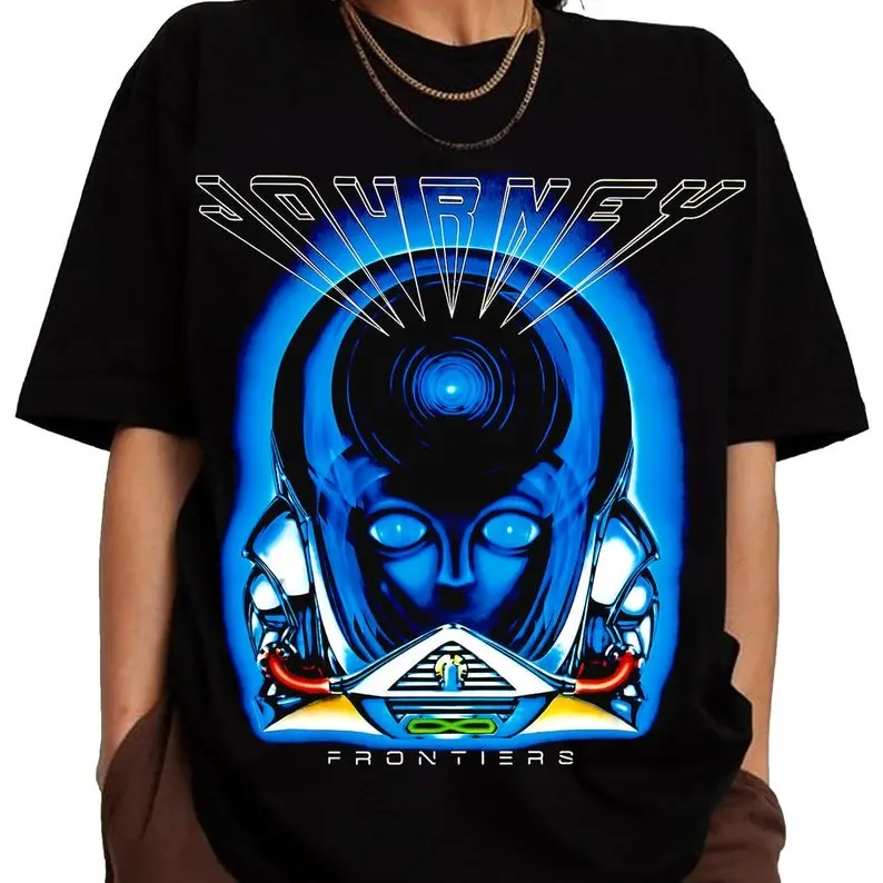 Journey Band Logo Unisex Shirt, Journey Band Freedom Tour 2024 Shirt, Journey Band Merch, Rock Band Journey Fan Gift Shirt, 90s Vintage Tee