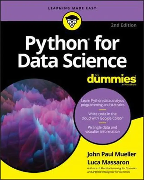 USED Book - Python for Data Science for Dummies by Mueller, John Paul (Paperback) - english
