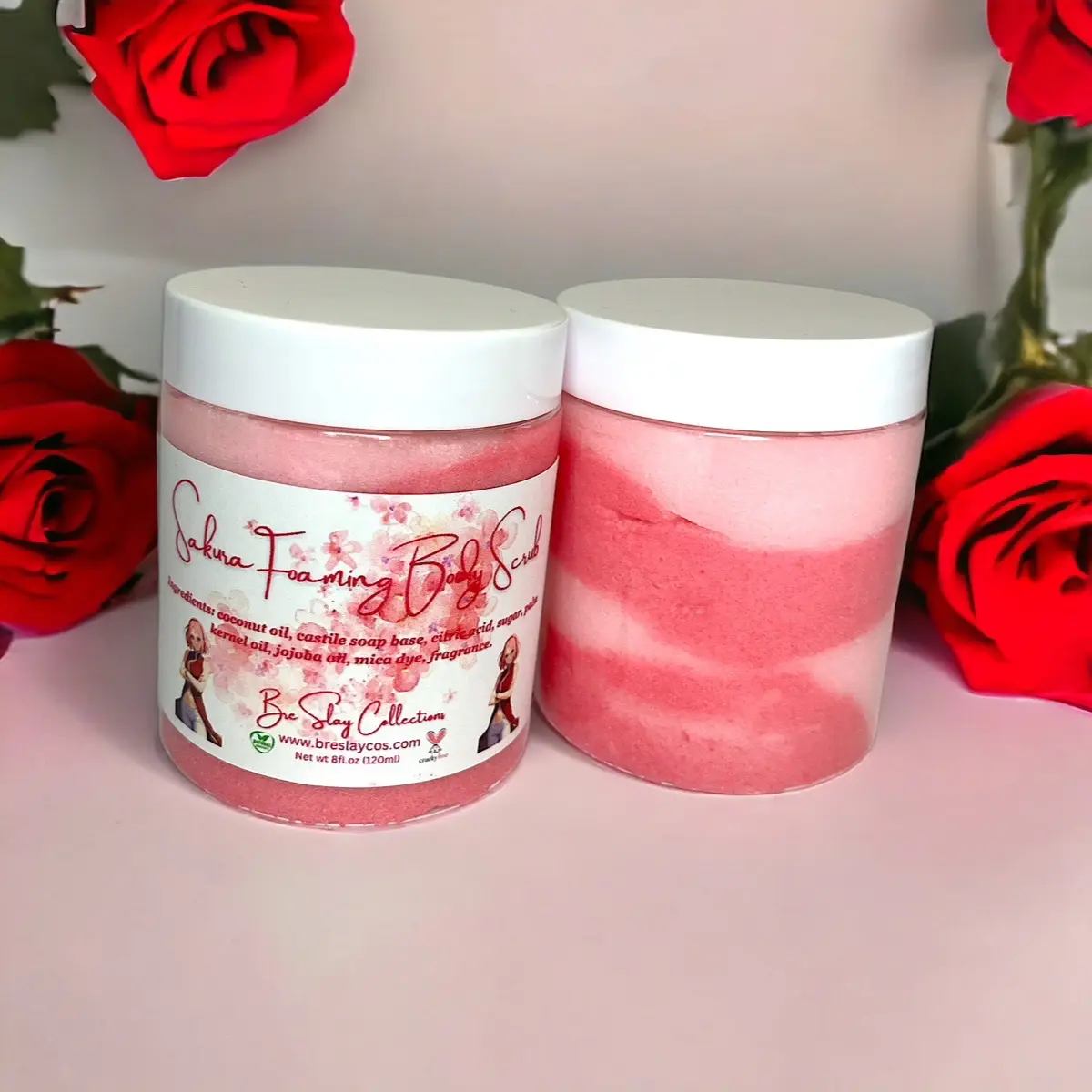 Sakura Foaming Exfoliant | Naruto | Anime | Body Care