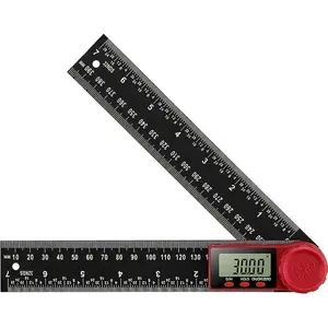 2 in 1 Digital Angle Finder Protractor, Precision Angle Woodworking Measuring Tool