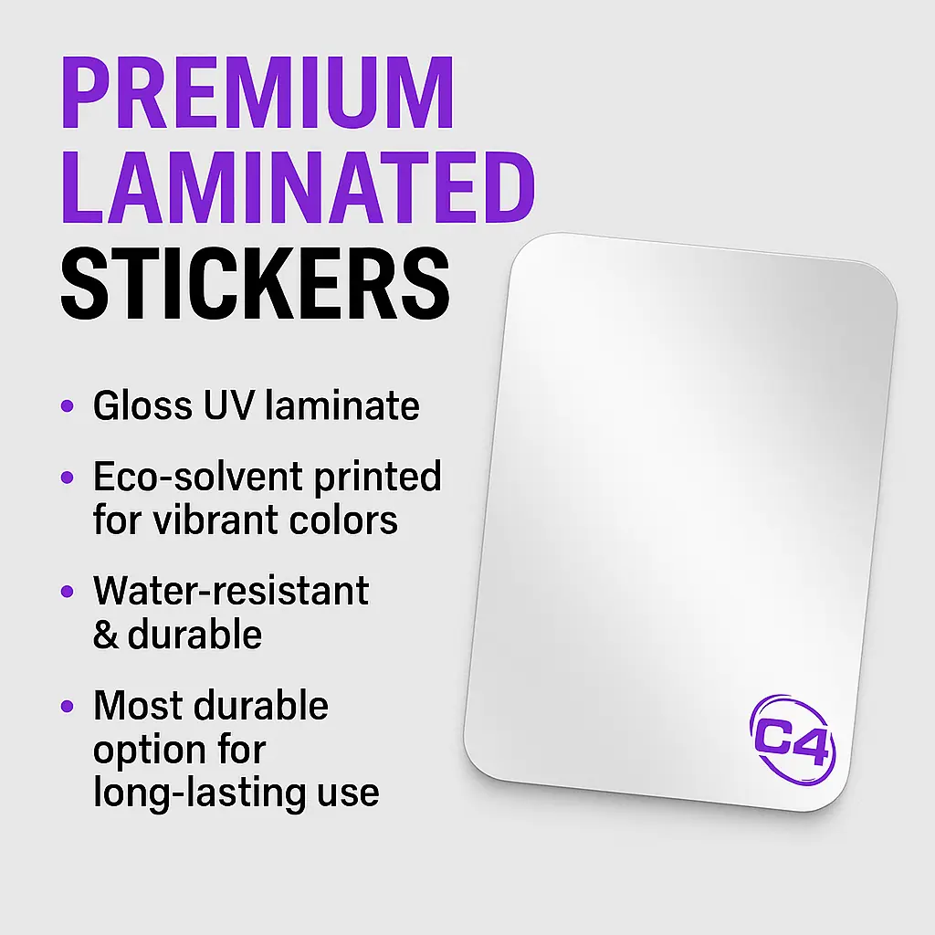 Custom Stickers – Design Your Own with Our Easy Online Tool! - Laminated