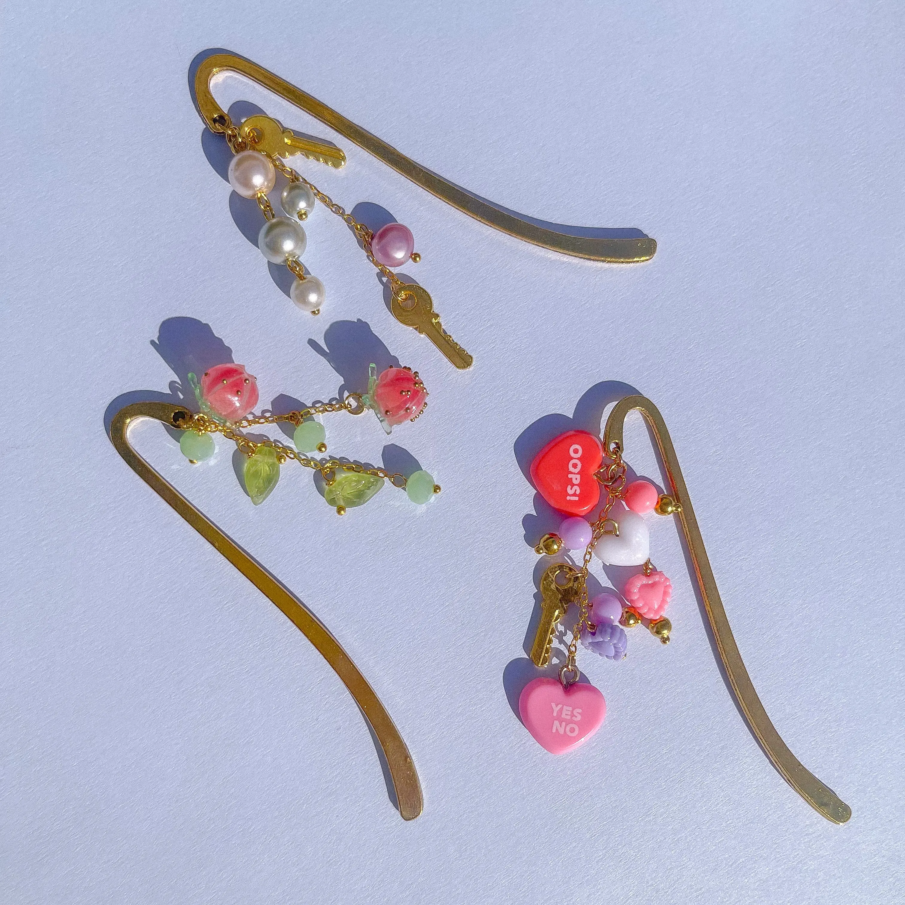 Gold Bookmarks
