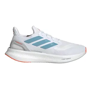 adidas Mens Pureboost 5 Running Sneakers Shoes - White