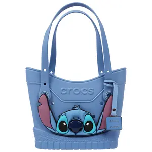 Crocs Disney Stitch Small Tote, Shoulder Bag, Personalize with Jibbitz Charms