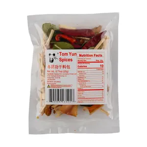 PANDA Tom Yum Goong Dried Paste Mix 20g - Authentic Thai Flavor, Easy Instant Soup Base