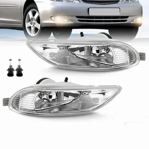 Fog Light Assembly for 2002-2004 04 Toyota Camry 2005-2008 08 Corolla Clear Lens