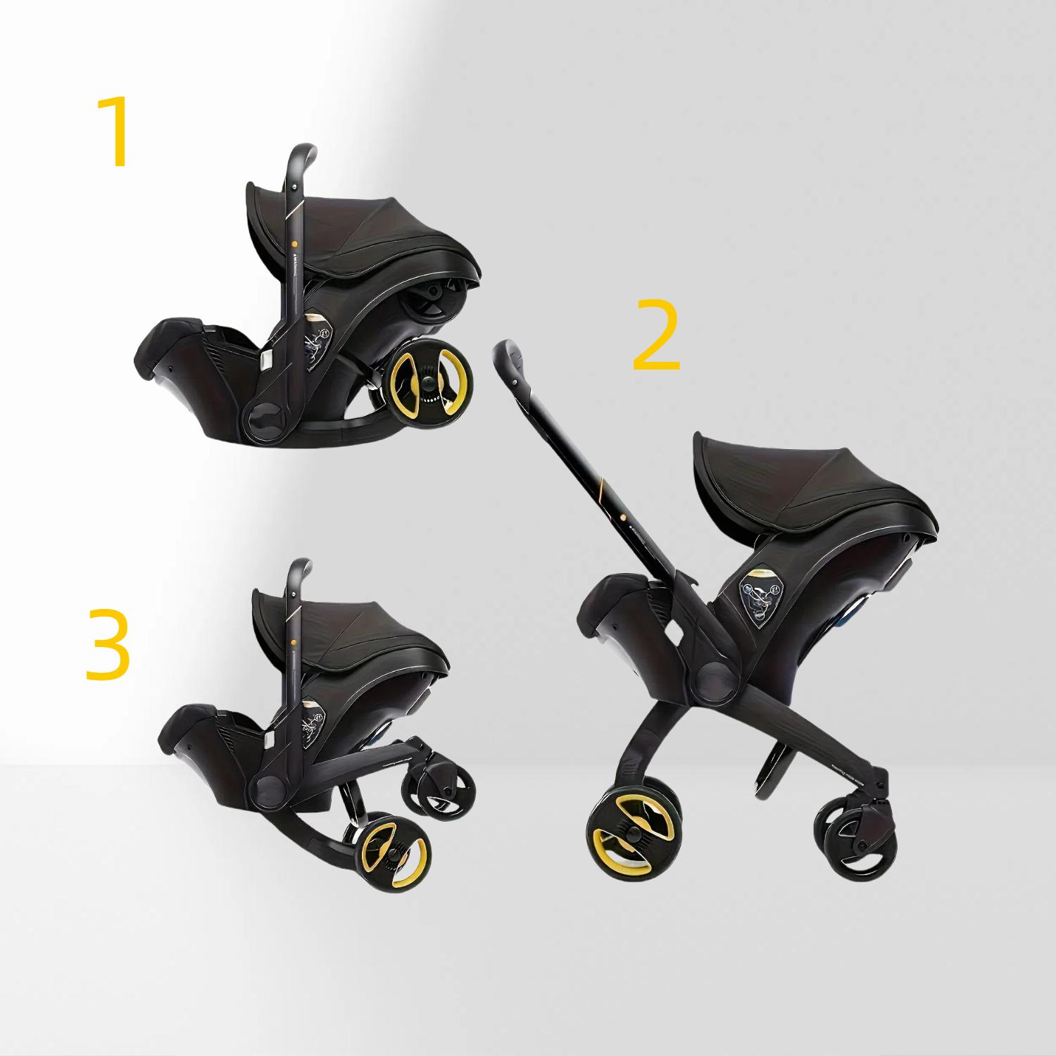 All-in-one Baby stroller Multifunctional foldable outdoor baby stroller Without LatchBase