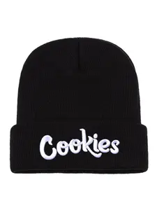 2025 Personalized Skeleton Hat Skull Beanie, Beanies, Fitted Hat Cookies Embroidered Boundless Hat Street Creative Hip Hop Hat Street Dance Decorative Hat Autumn/Winter Outdoor Sports Skateboard Hat Daily Life Commuting Knitted Hat Male and Female