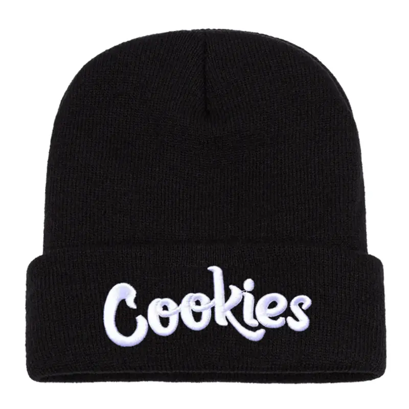 2025 Personalized Skeleton Hat Skull Beanie, Beanies, Fitted Hat Cookies Embroidered Boundless Hat Street Creative Hip Hop Hat Street Dance Decorative Hat Autumn/Winter Outdoor Sports Skateboard Hat Daily Life Commuting Knitted Hat Male and Female