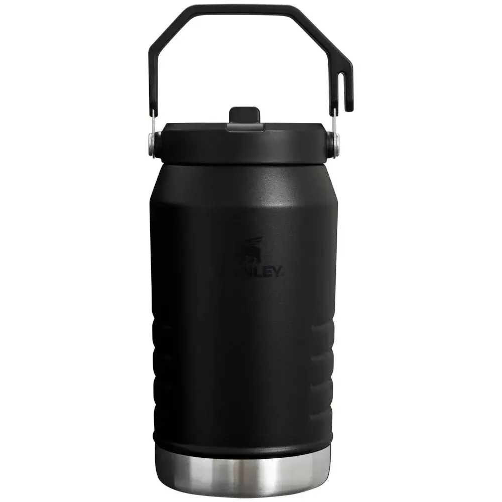 Stanley 64 fl oz Stainless Steel IceFlow Flip Straw 2.0 Jug - Black