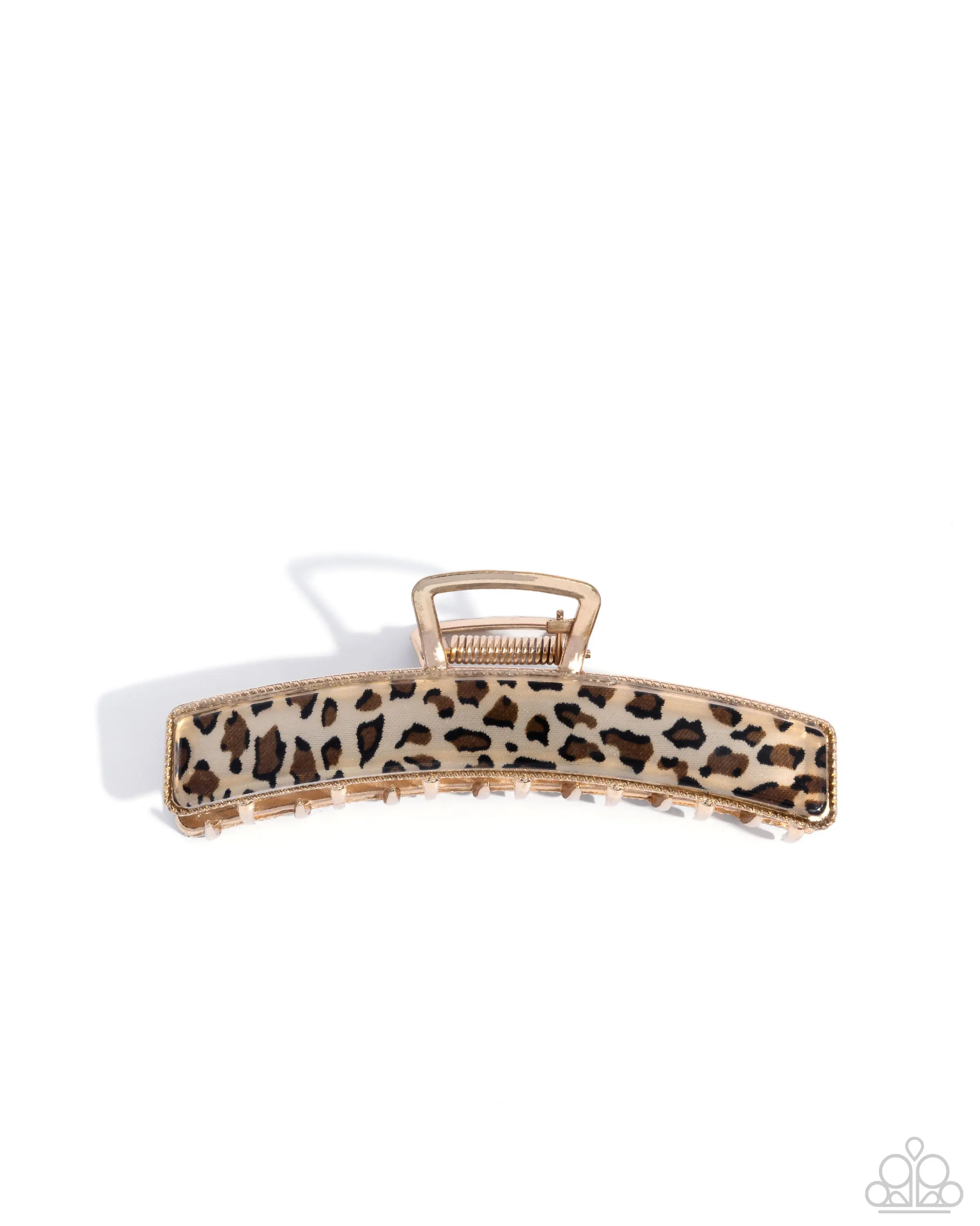 Paparazzi Accessories ❤️Cheetah Clip - Brown by Lady Sassy