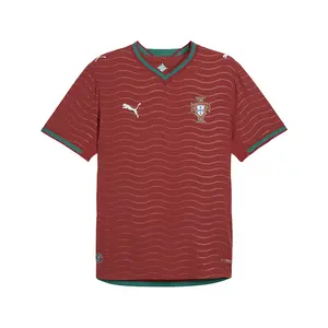 PUMA Mens Portugal Authentic Home Jersey Casual - Red