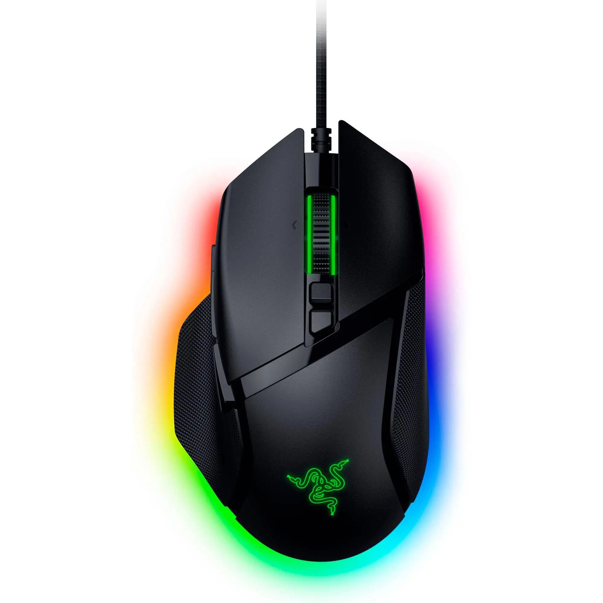 Razer - Basilisk V3 35K Optical Gaming Mouse with HyperScroll Tilt Wheel - Wired - Black
