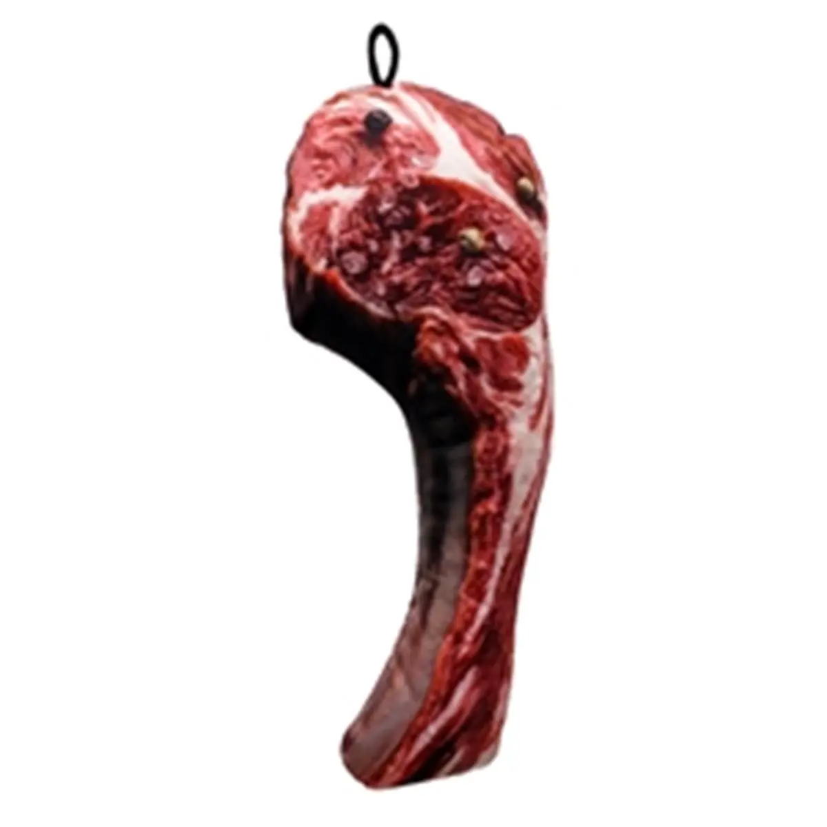 Scoochie Pet Products 11 In. T-Bone Steak Bird Feeding Tool - Promotes Long-Lasting Engagement, Supports Boredom Prevention