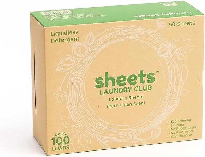 Laundry Sheets-Laundry Detergent Sheets Fresh Scent Laundry Sheets-Laundry Detergent Sheets Fresh Scent
