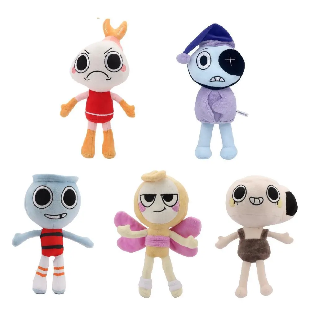 Cartoon Anime Exquisite Plush Toy Doll Filling Pillow Toy Flutter Children's Gift Bedroom Sofa Decoration