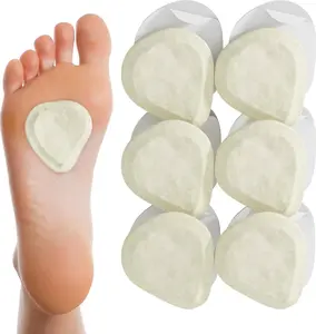 Metatarsal Felt Foot Pad Skived Cut  - 6 Pairs (12 Pieces)